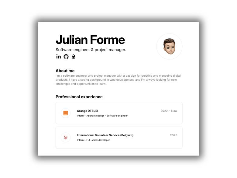 Portfolio Julian